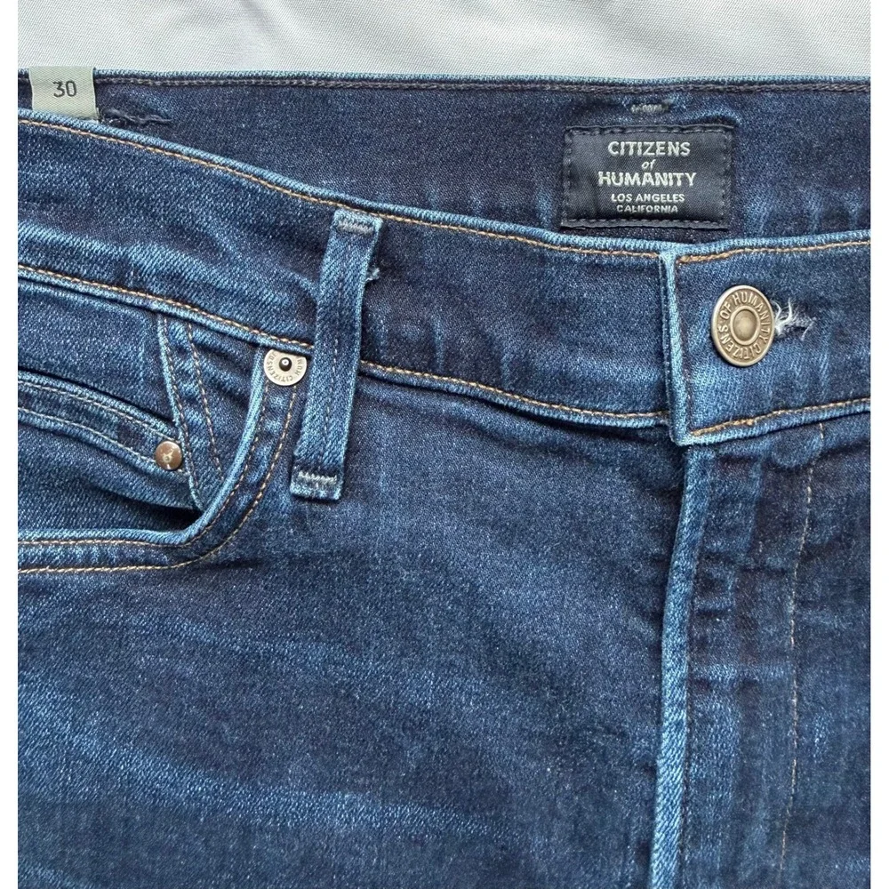 Citizens of Humanity Rocket High Rise Skinny Jeans Dark Wash 1416-989 Size 30
